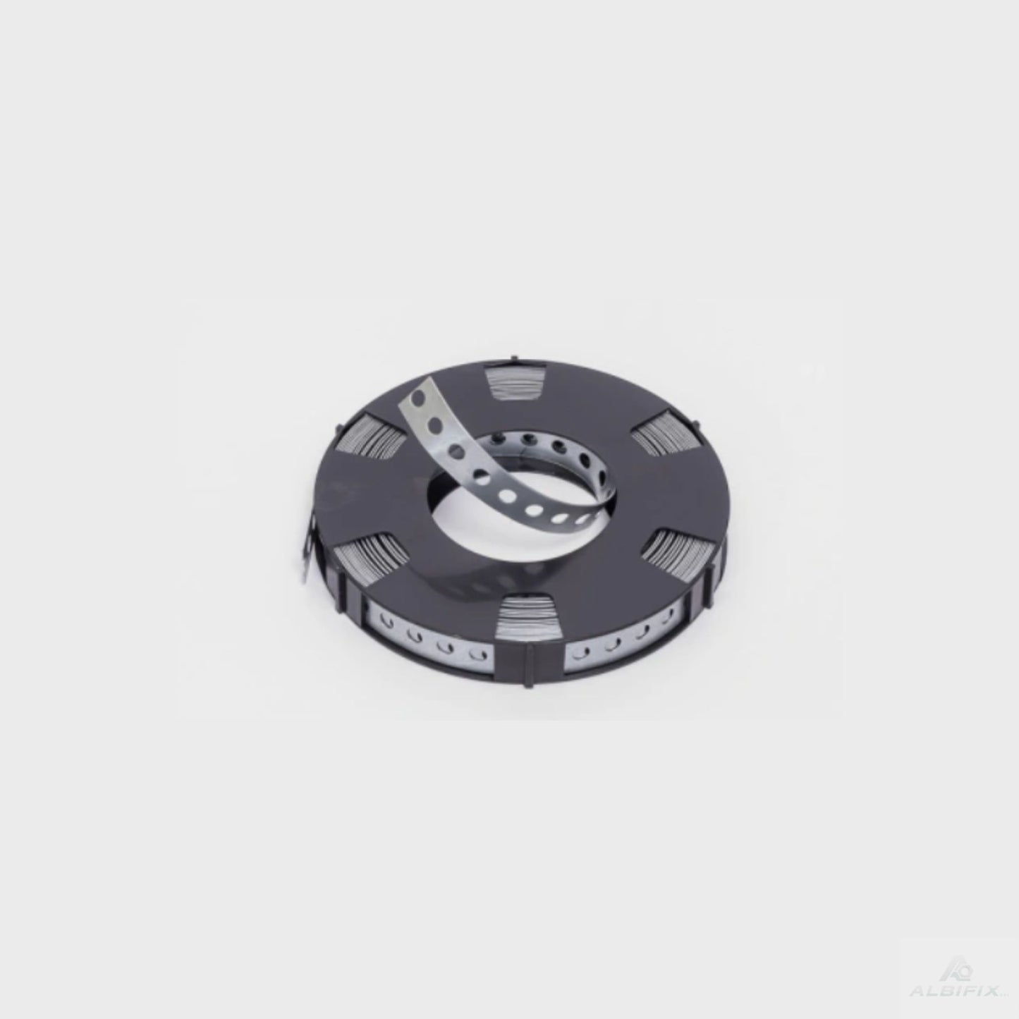 Banda montaj perforata, otel zincat, 12 x 0.75 mm, rola 10 m