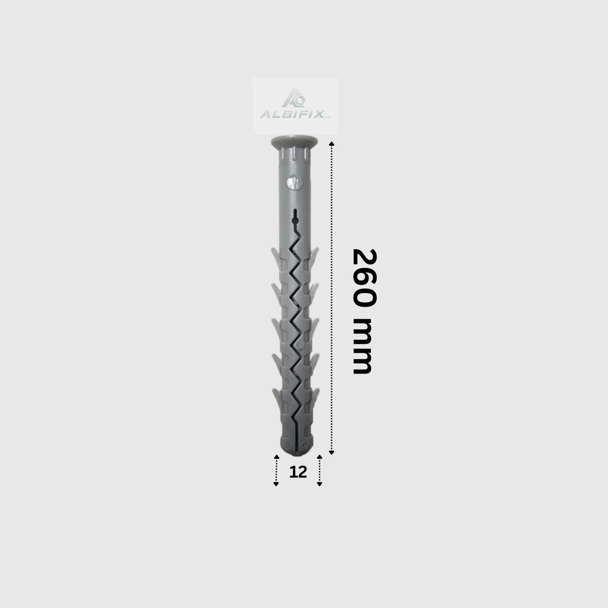Diblu fixari grele 12x260 mm cu aripi 50 buc/cutie