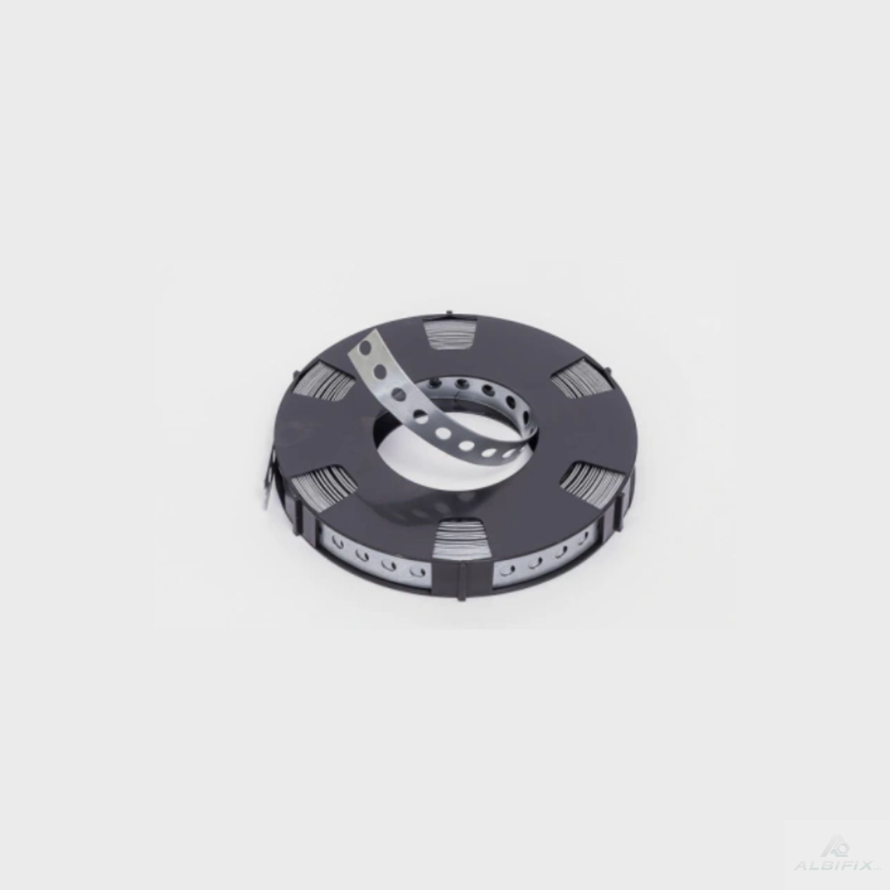 Banda montaj perforata, otel zincat, 17 x 0.75 mm, rola 10 m