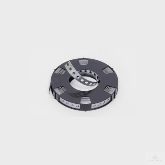 Banda montaj perforata, otel zincat, 17 x 0.75 mm, rola 10 m