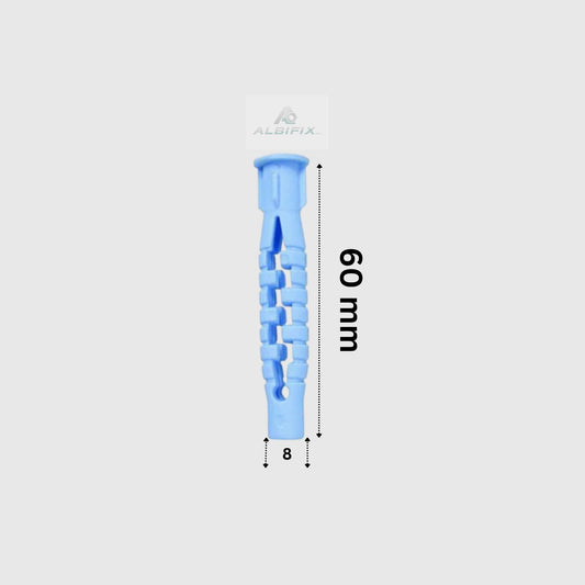 Diblu Blau/albastru 8x60 mm 100 buc/cutie