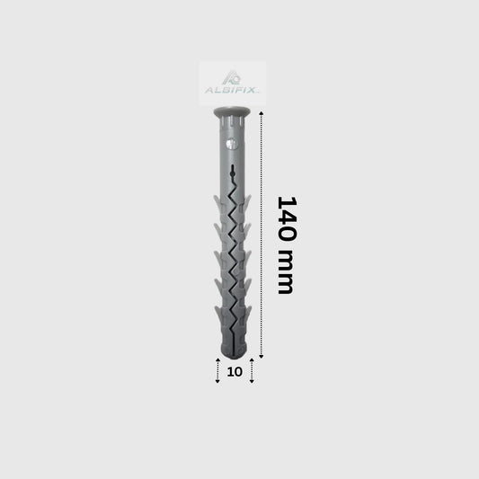 Diblu fixari grele 10x140 mm cu aripi 50 buc/cutie
