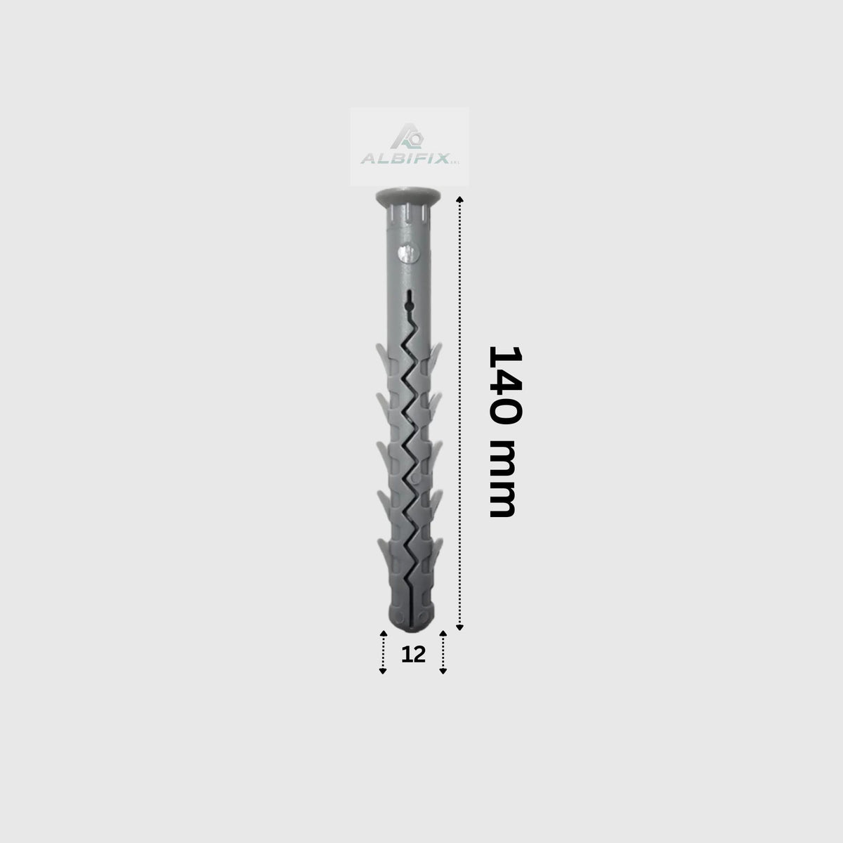 Diblu fixari grele 12x140 mm cu aripi 40 buc/cutie