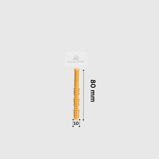 Diblu galben 10x80 mm 100 buc/cutie