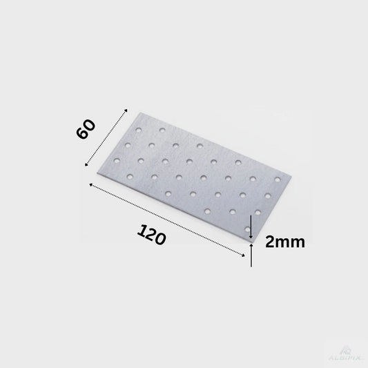 Placa perforata 60x120 grosime 2mm - 10 buc/bax
